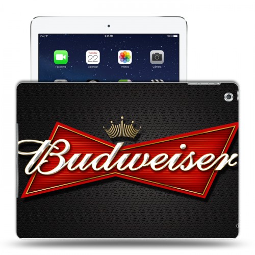 Дизайнерский силиконовый чехол для Ipad Air Budweiser