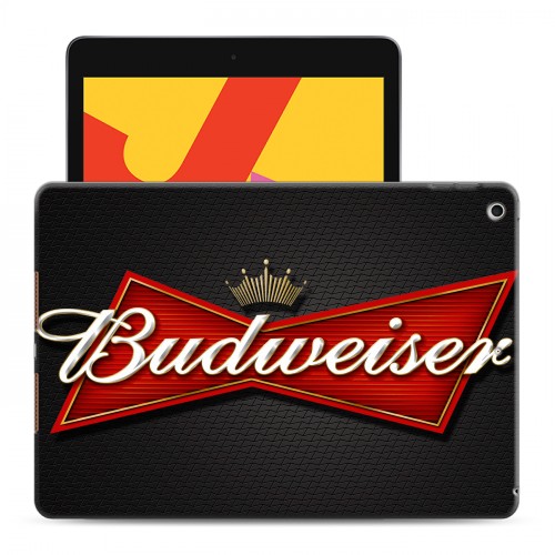 Дизайнерский силиконовый чехол для Ipad 10.2 (2019) Budweiser