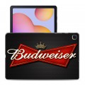 Дизайнерский силиконовый чехол для Samsung Galaxy Tab S6 Lite Budweiser