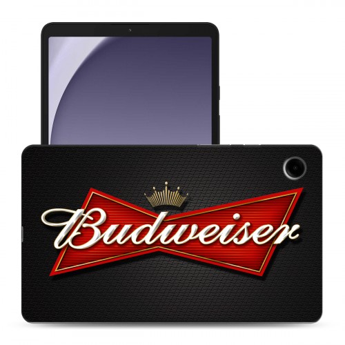 Дизайнерский силиконовый чехол для Samsung Galaxy Tab A9 Budweiser