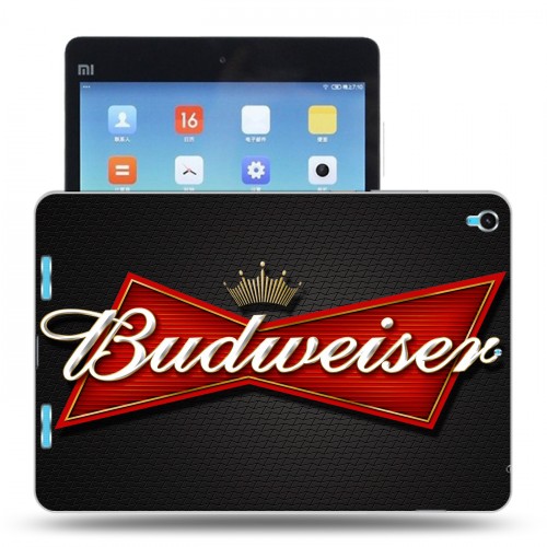 Дизайнерский силиконовый чехол для Xiaomi MiPad Budweiser