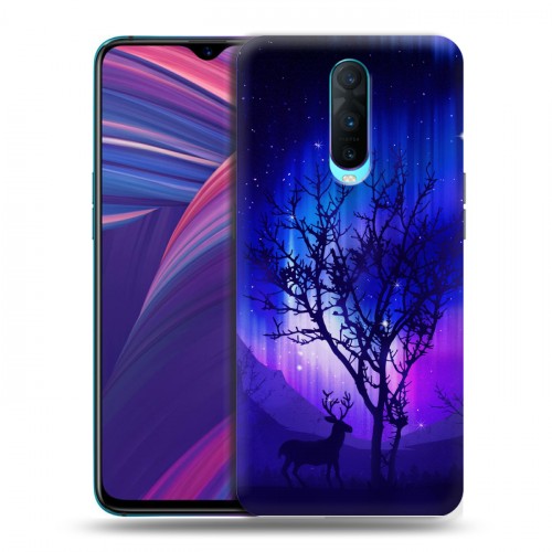 Дизайнерский пластиковый чехол для OPPO RX17 Pro Северное сияние