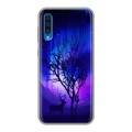 Дизайнерский силиконовый чехол для Samsung Galaxy A50 Северное сияние