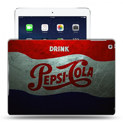 Дизайнерский силиконовый чехол для Ipad (2017) pepsi