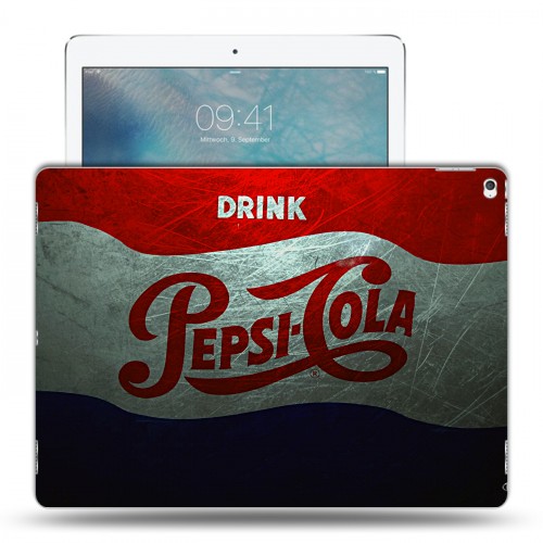 Дизайнерский пластиковый чехол для Ipad Pro pepsi