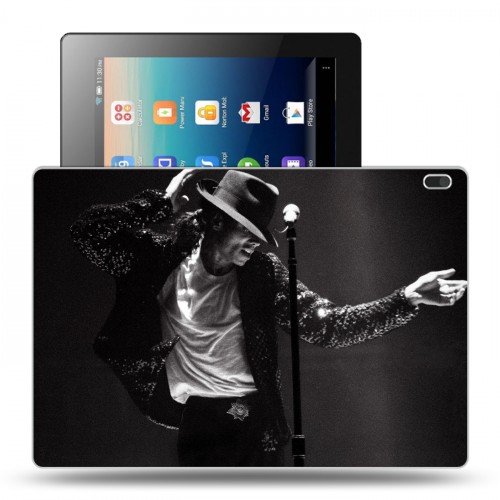 Дизайнерский силиконовый чехол для Lenovo Tab 4 10 Майкл Джексон