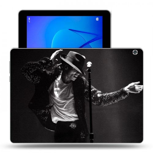 Дизайнерский силиконовый чехол для Huawei MediaPad M3 Lite 10 Майкл Джексон