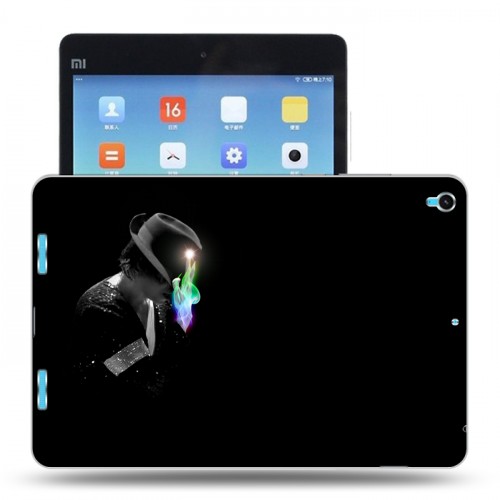 Дизайнерский силиконовый чехол для Xiaomi MiPad Майкл Джексон