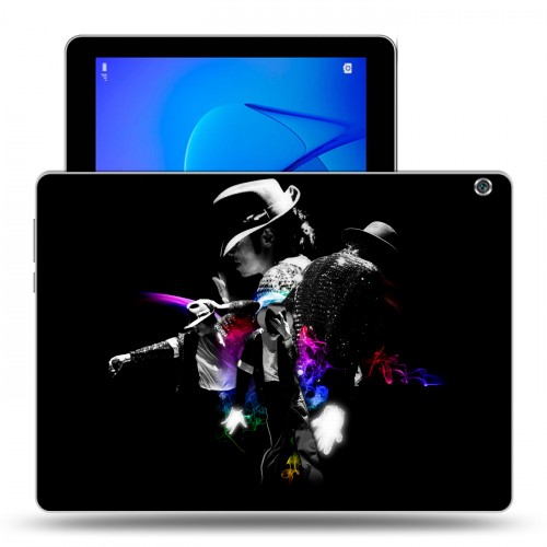 Дизайнерский силиконовый чехол для Huawei MediaPad M3 Lite 10 Майкл Джексон