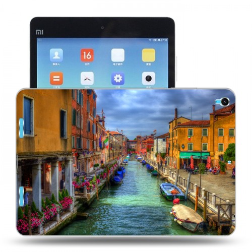 Дизайнерский силиконовый чехол для Xiaomi MiPad Венеция