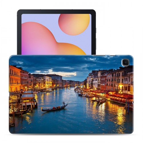Дизайнерский силиконовый чехол для Samsung Galaxy Tab S6 Lite Венеция