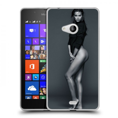 Дизайнерский пластиковый чехол для Microsoft Lumia 540 Ирина Шейк