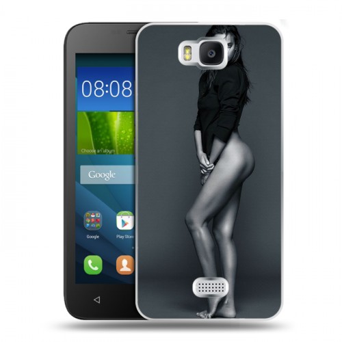 Дизайнерский пластиковый чехол для Huawei Y5c Ирина Шейк