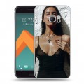 Дизайнерский пластиковый чехол для HTC 10 Ирина Шейк