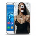 Дизайнерский пластиковый чехол для Huawei Nova Plus Ирина Шейк