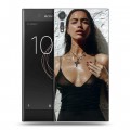 Дизайнерский пластиковый чехол для Sony Xperia XZs Ирина Шейк