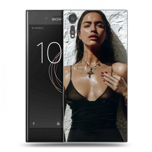 Дизайнерский пластиковый чехол для Sony Xperia XZs Ирина Шейк