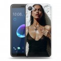 Дизайнерский пластиковый чехол для HTC Desire 12 Ирина Шейк