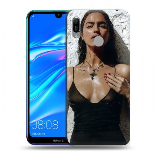 Дизайнерский пластиковый чехол для Huawei Y6 (2019) Ирина Шейк