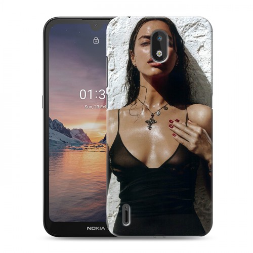 Дизайнерский силиконовый с усиленными углами чехол для Nokia 1.3 Ирина Шейк