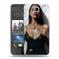 Дизайнерский пластиковый чехол для HTC Desire 300 Ирина Шейк