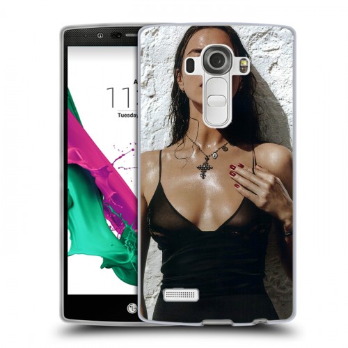 Дизайнерский пластиковый чехол для LG G4 Ирина Шейк