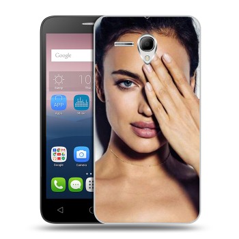 Дизайнерский силиконовый чехол для Alcatel One Touch POP 3 5.5 Ирина Шейк (на заказ)