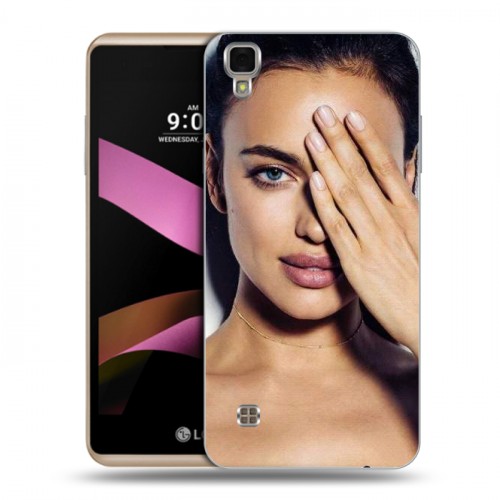 Дизайнерский пластиковый чехол для LG X Style Ирина Шейк