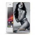 Дизайнерский пластиковый чехол для Sony Xperia E Ирина Шейк