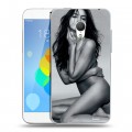 Дизайнерский силиконовый чехол для  Meizu MX3 Ирина Шейк