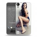 Дизайнерский пластиковый чехол для HTC Desire 530 Ирина Шейк