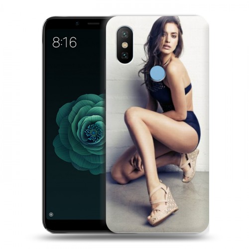 Дизайнерский силиконовый чехол для Xiaomi Mi A2 Ирина Шейк