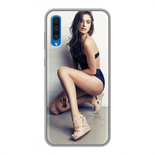 Дизайнерский силиконовый чехол для Samsung Galaxy A50 Ирина Шейк