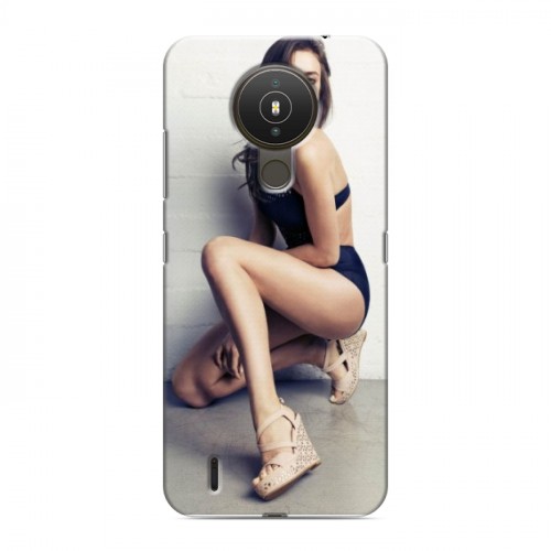 Дизайнерский силиконовый с усиленными углами чехол для Nokia 1.4 Ирина Шейк
