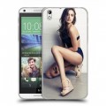 Дизайнерский пластиковый чехол для HTC Desire 816 Ирина Шейк