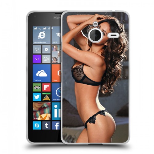 Дизайнерский пластиковый чехол для Microsoft Lumia 640 XL Ирина Шейк
