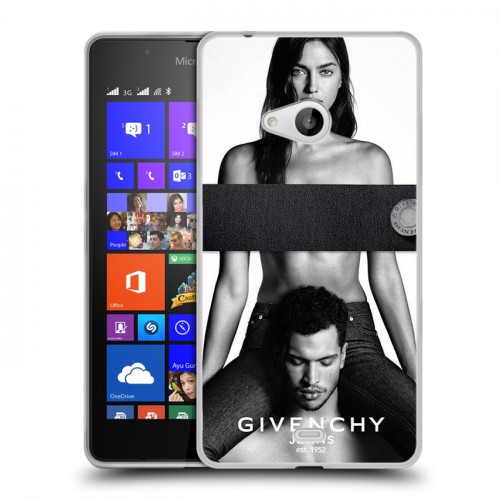 Дизайнерский пластиковый чехол для Microsoft Lumia 540 Ирина Шейк