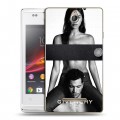 Дизайнерский пластиковый чехол для Sony Xperia E Ирина Шейк