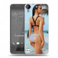 Дизайнерский пластиковый чехол для HTC Desire 530 Ирина Шейк