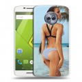 Дизайнерский пластиковый чехол для Motorola Moto X4 Ирина Шейк