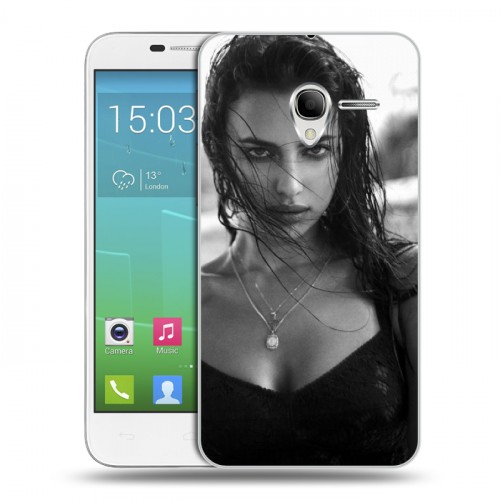 Дизайнерский силиконовый чехол для Alcatel One Touch POP 3 5 Ирина Шейк