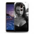 Дизайнерский пластиковый чехол для Nokia 7 Plus Ирина Шейк