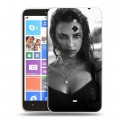 Дизайнерский пластиковый чехол для Nokia Lumia 1320 Ирина Шейк