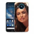 Дизайнерский силиконовый чехол для Nokia 8.3 Ирина Шейк