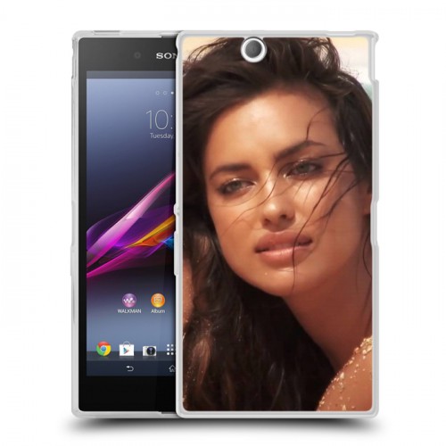 Дизайнерский пластиковый чехол для Sony Xperia Z Ultra  Ирина Шейк