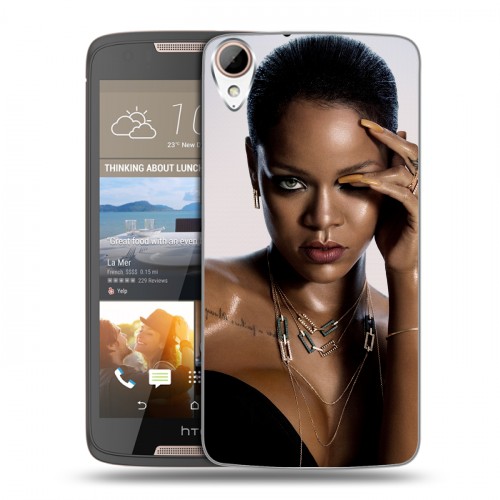 Дизайнерский пластиковый чехол для HTC Desire 828 Риана