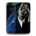 Дизайнерский силиконовый с усиленными углами чехол для Samsung Galaxy S7 Риана