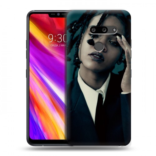 Дизайнерский пластиковый чехол для LG G8 ThinQ Риана