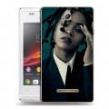 Дизайнерский пластиковый чехол для Sony Xperia E Риана