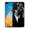 Дизайнерский пластиковый чехол для Huawei P40 Риана